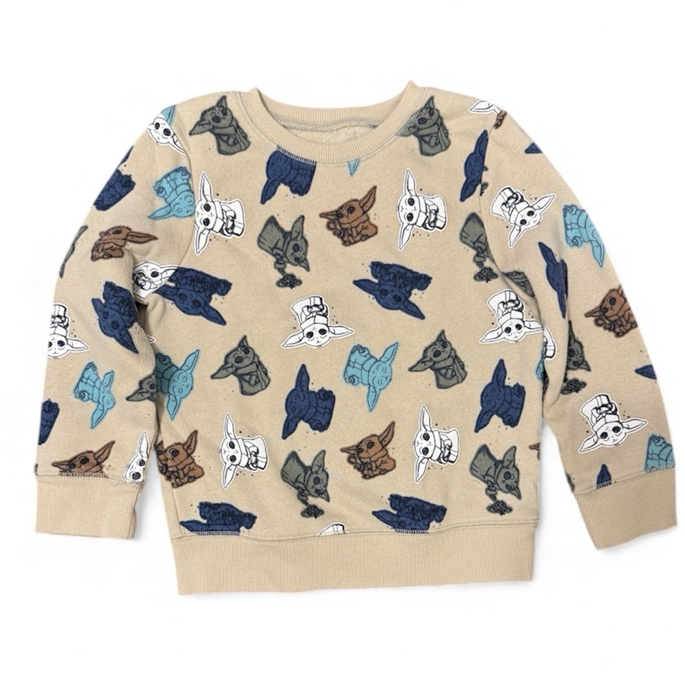 Baby Yoda Star Wars Kids’ Sweatshirt Size 5T